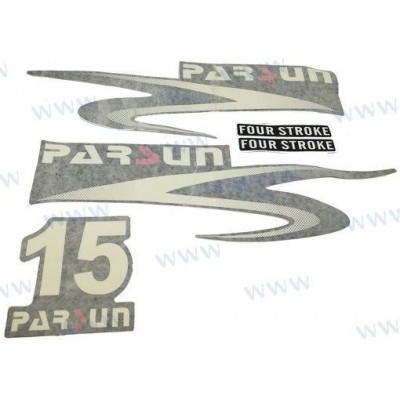 TOP COWLING STICKER FOR 15HP
