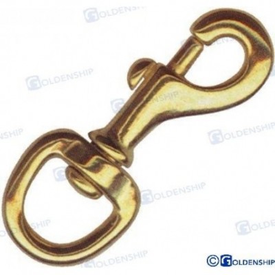 MOSQUETON BRONCE GIRAT. 68MM PACK 10