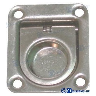 TIRADOR INOX  37X44MM