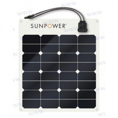 PANEL  SUNPOWER 50W SEMI-RIGIDO