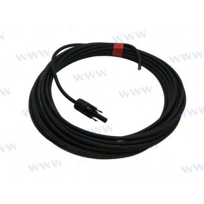 CABLE SOLAR 4mm T4 PLUGPLAIN 10m