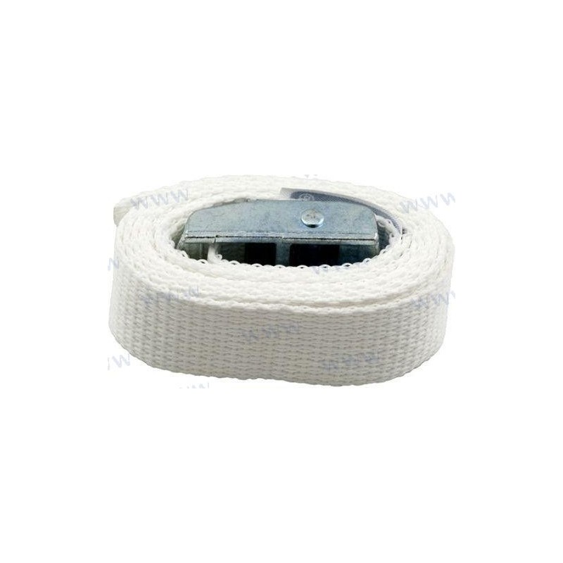 CINCHA POLIPROPILENO BLANCA 1 M