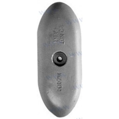 ANODO CASCO 235X86 ALUMINIO