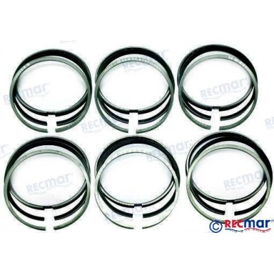 KIT AROS PISTON  6  UNIDADES