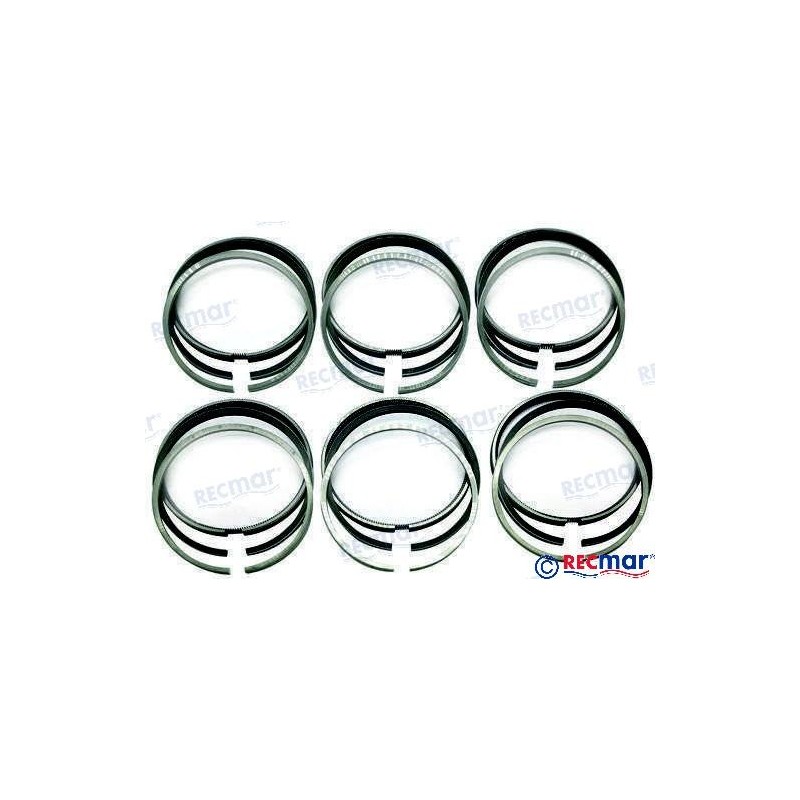 KIT AROS PISTON  6  UNIDADES