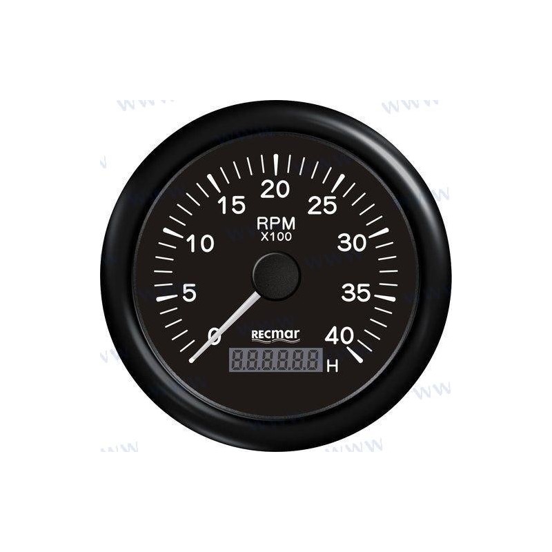 CUENTAVUELTAS 1.010.0 - 04000 RPM NEGR