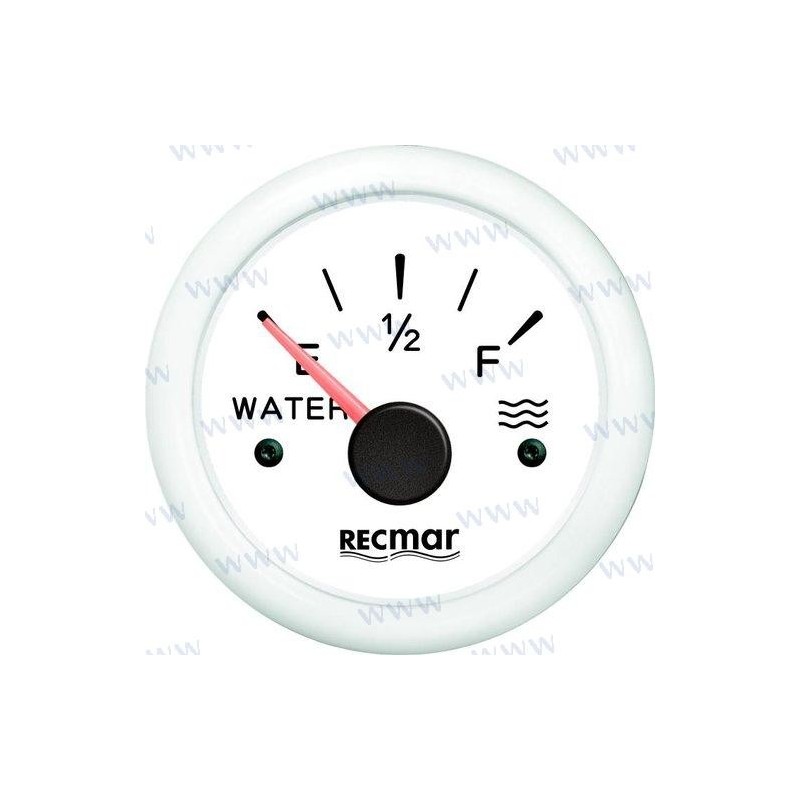 INDICADOR NIVEL AGUA EUROPEO 0-190Âº Blan