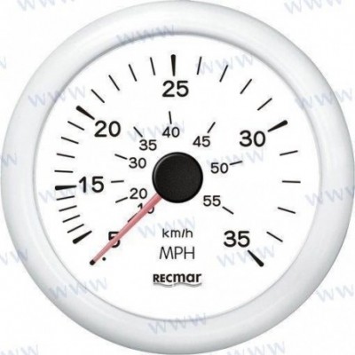 RELOJ CUENTAMILLAS 035 MPH BLANCO