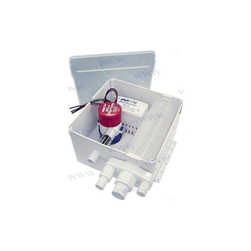 DEPOSITO DESAGÃœE DUCHA 12V.