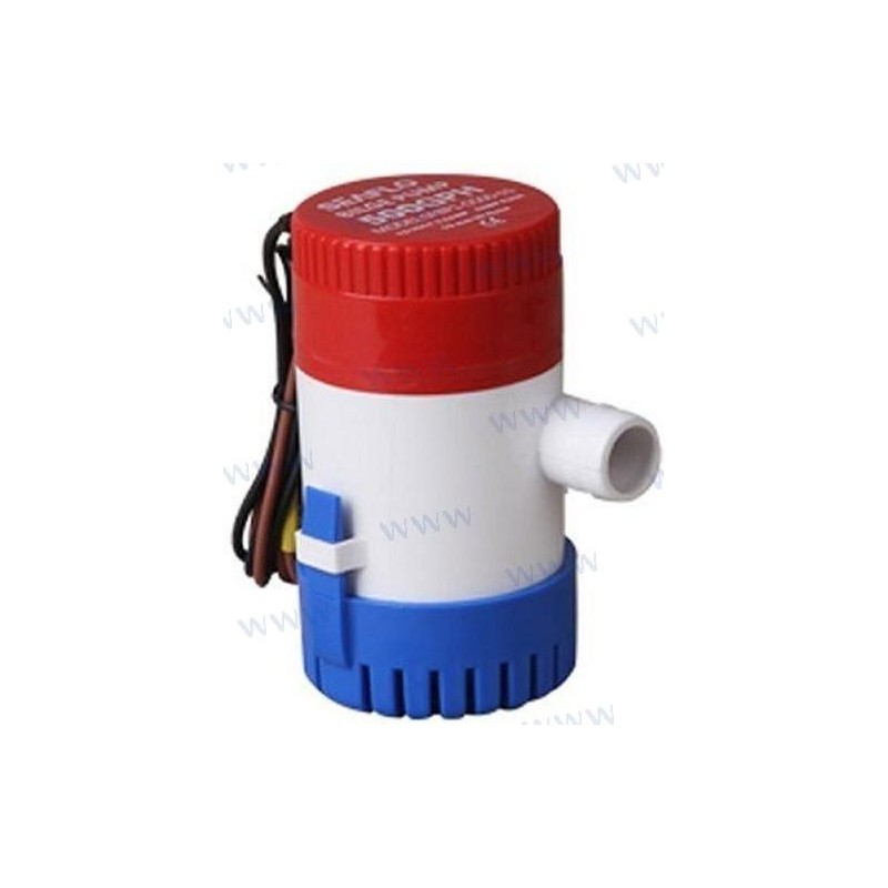 BOMBA SUMERGIBLE 500GPH 12V