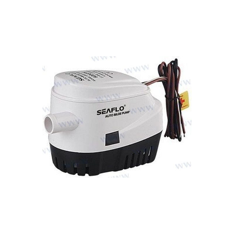 BOMBA ACHIQUE SUMERGIBLE 600GPH 24V