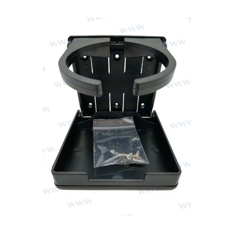 POSAVASOS AJUSTABLE PLEGABLE - NEGRO