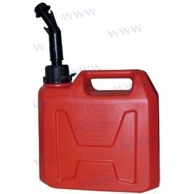 BIDON COMBUSTIBLE 5L 260*130*275