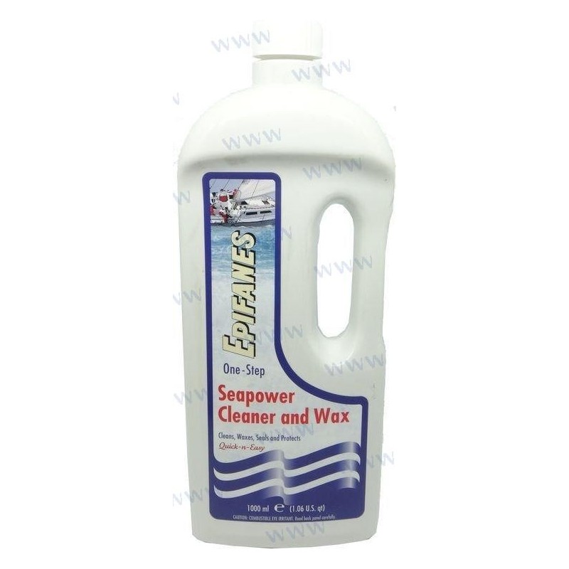 SEAPOWER CLEANER & WAX 1 LT.