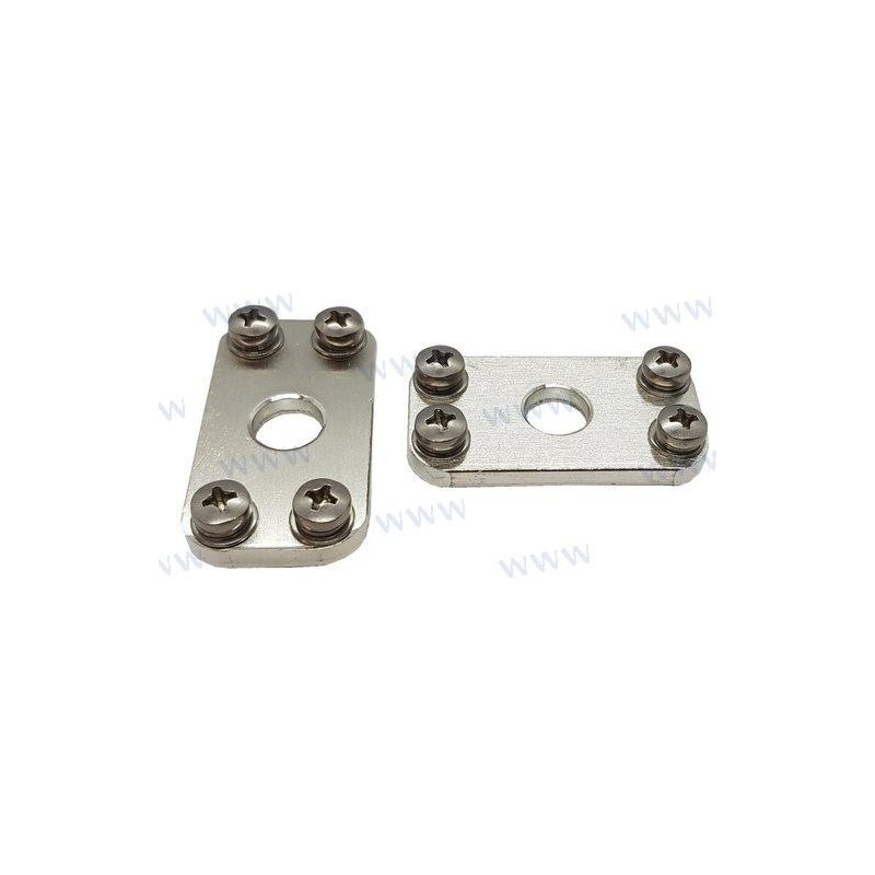 DCM ADAPTER PLATE 1X M8M10 TO 4X M4