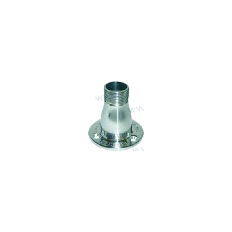 SOPORTE INOX BASE 1BSP MACHO X 11 TPI