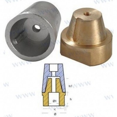 ANODO RADICE COMPLETO EJE 50