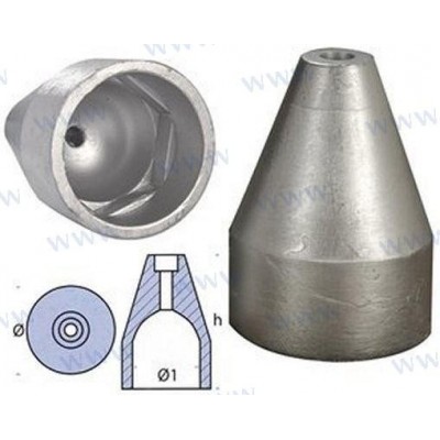 ANODO OGIVE ORVEA 65