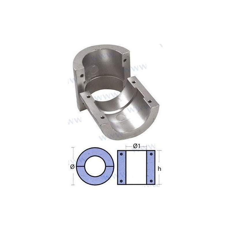 COLLARIN EJE 100 mm