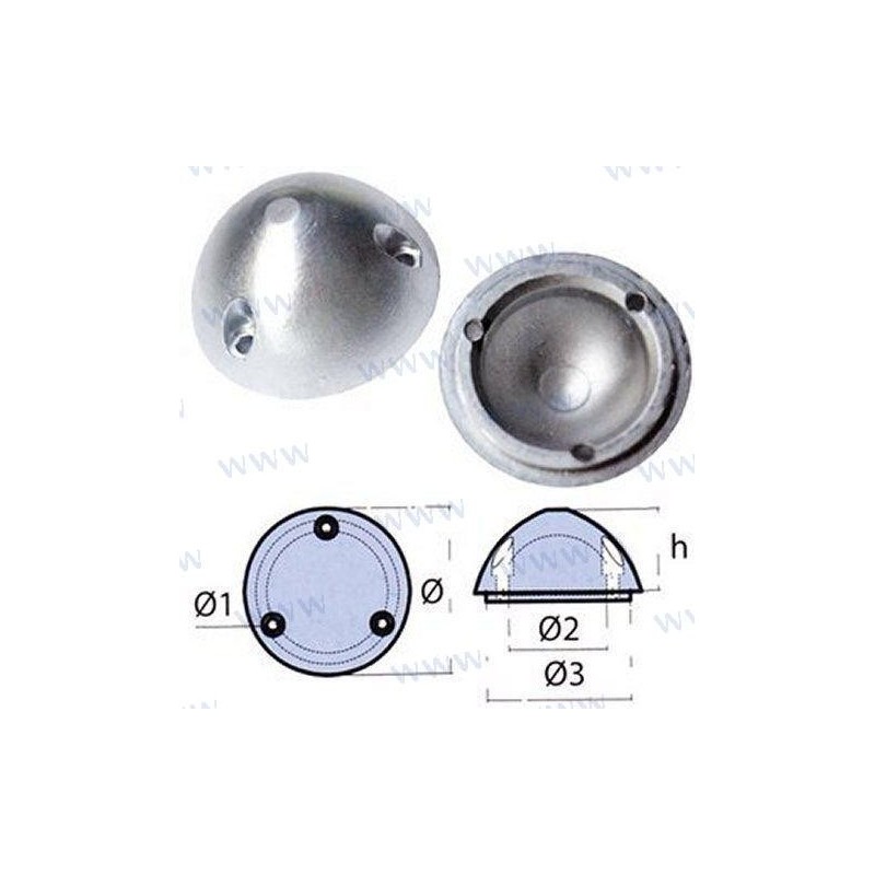 ANODO HELICE VARIPROP 68