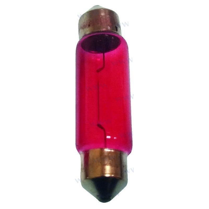 BOMBILLA 12V. 8W. ROJA