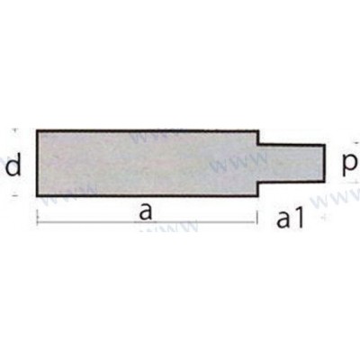 ANODO CATERPILLAR SERIE 2283