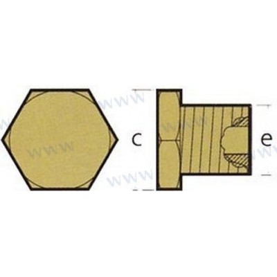 TAPON ANODO CATERPILLAR 3412