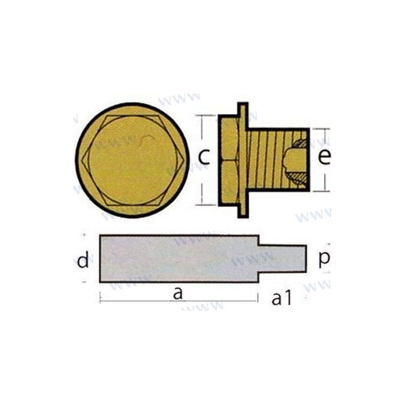 ANODO NANNI MERCEDES CTAPON