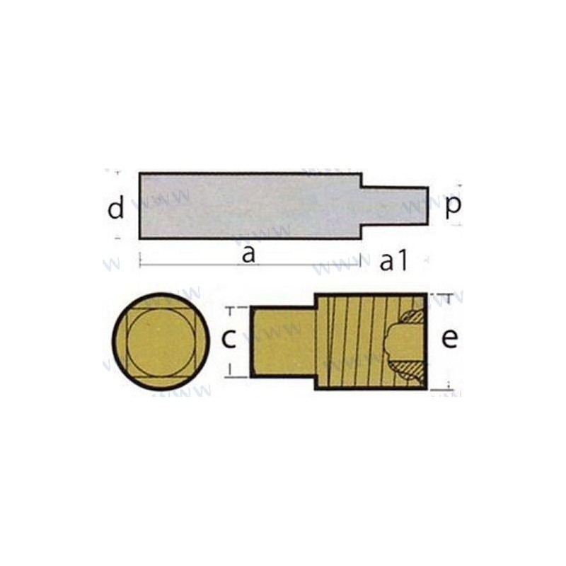 ANODO SCANIA COMPLETO