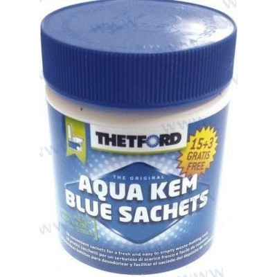 AQUA KEM BLUE 15+3 SOBRES