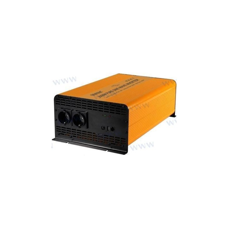 CONVERTIDOR 12V - 220V  2.000W ONDA SENO