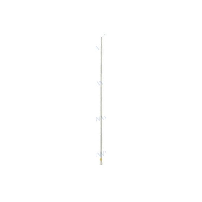 ANTENA VHF CAPRI -BLANCA 140MM CON ROTUL