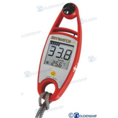 ANEMOMETRO SKYWATCH WIND ROJO