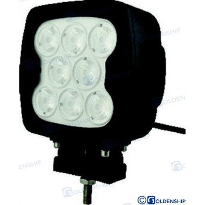 FOCO LED DE CUBIERTA 80W 9-60V NEGRO