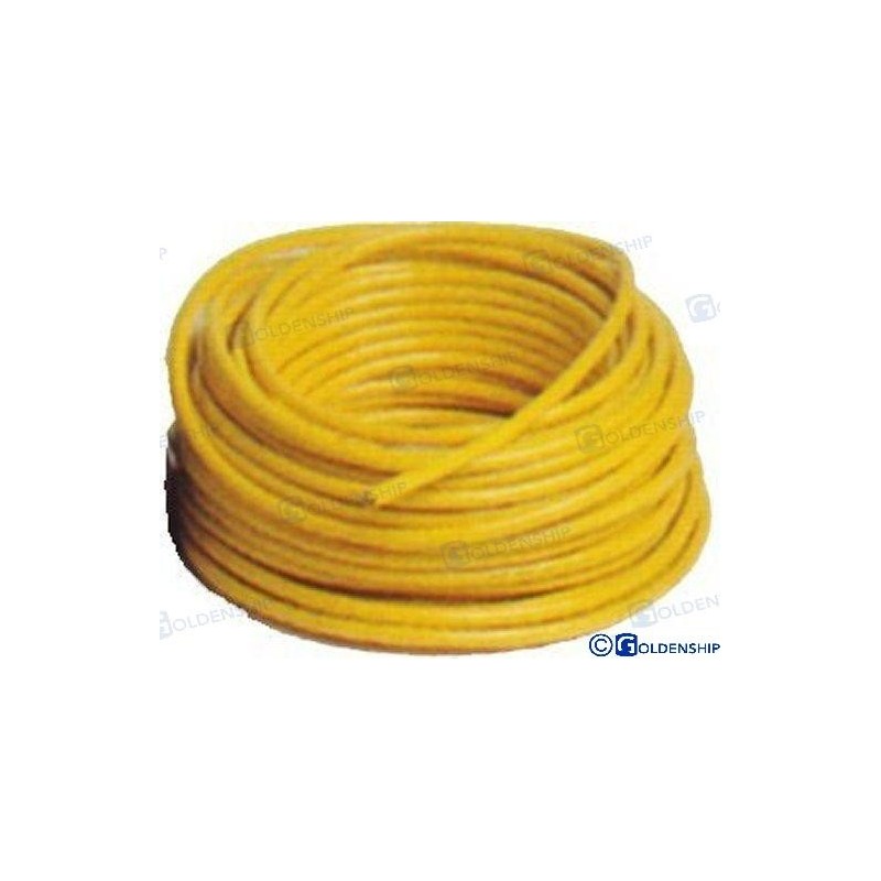 CABLE 19MM  63A 220V  ROLLO 50M AMARIL