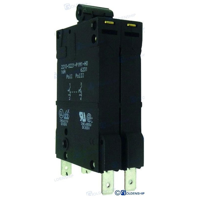 INTERRUPTOR MAGNETOTERMICO 2210-16A