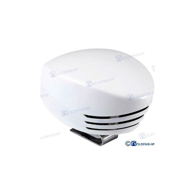 BOCINA ELECTRICA SHARK 12V BLANCA