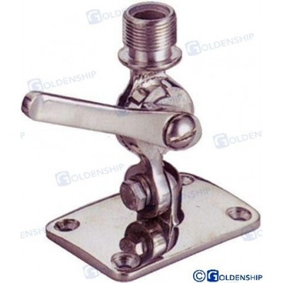 SOPORTE ANTENA BASE INOX