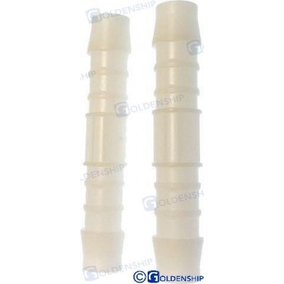 EMPALME RECTO POL.  10MM.  PACK 2