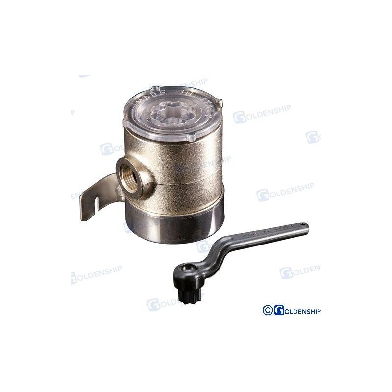 FILTRO DE AGUA ISEO LATÃ“N 1â€â€