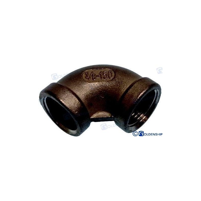 CODO 90Âº H-H  INOX   34