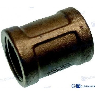 CONECTOR DOBLE H-H  INOX  38