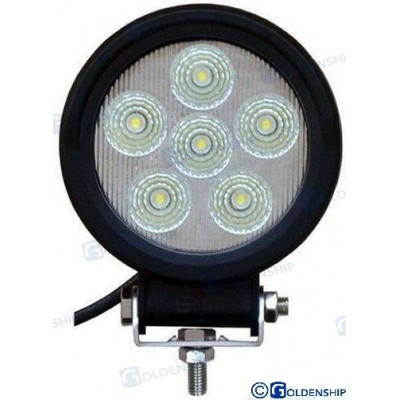FOCO LED DE CUBIERTA 18 W NEGRO FOCO LED DE CUBIERTA 18 W NEGRO