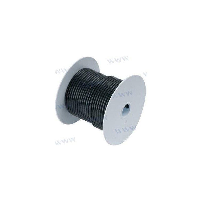 CABLE MARINO 16 AWG 1mmÂ² Negro - 30 m