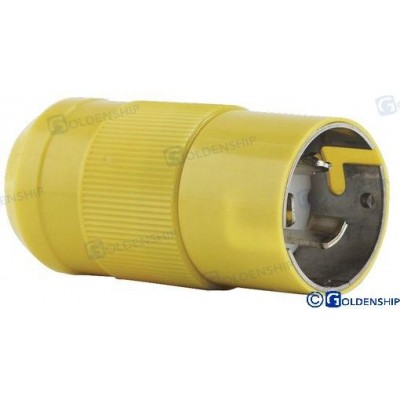 ENCHUFE MACHO  63A  220V.