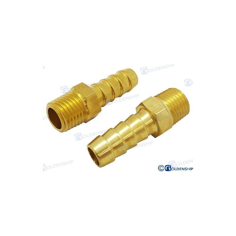 ENTRONQUE LATON NPT 14X38 PACK DE 2