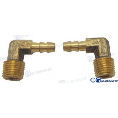 RACOR 90Âº NPT 14 X 14  PACK DE 2