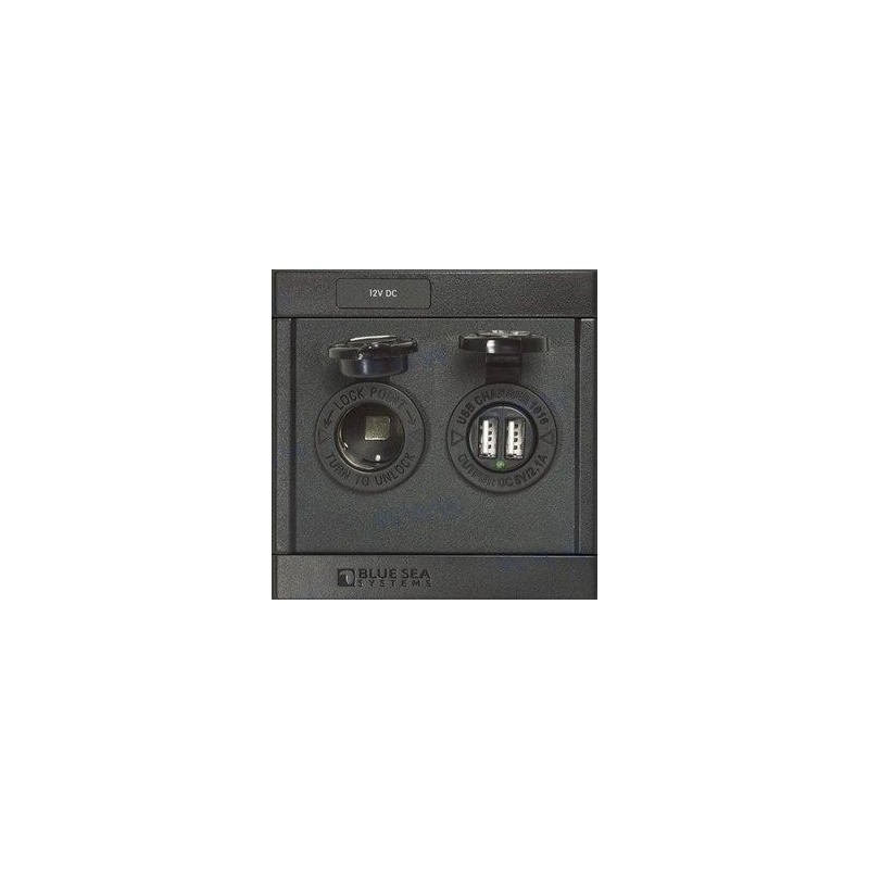 PANEL 360 DC 12V USB CARGADOR