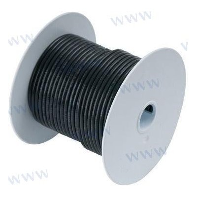 CABLE MARINO 10 AWG 5mmÂ² Negro - 30 m
