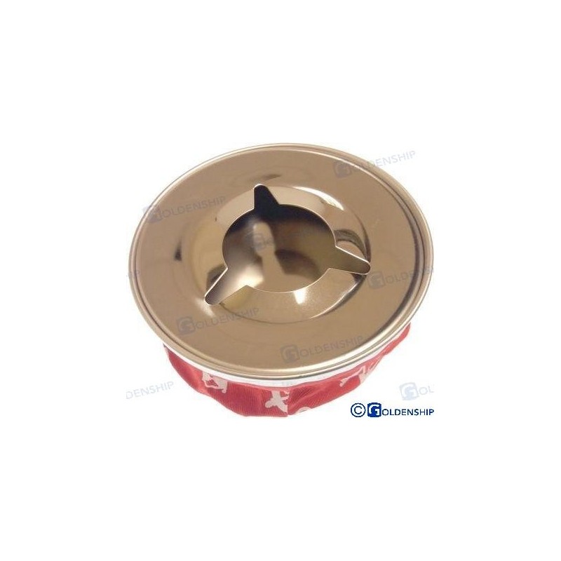 CENICERO CON PARAVIENTO - ROJO